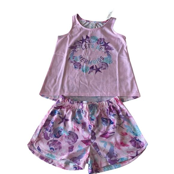 Girl's Mermaid 2pc Pajama Set-The Children's Place 5/6 *NWT - Picture 3 of 4